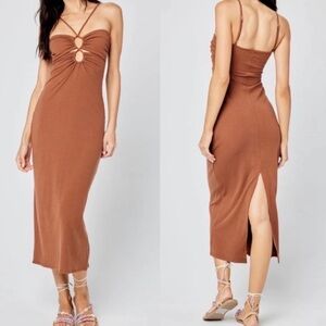 L*Space Brown Ellery Dress